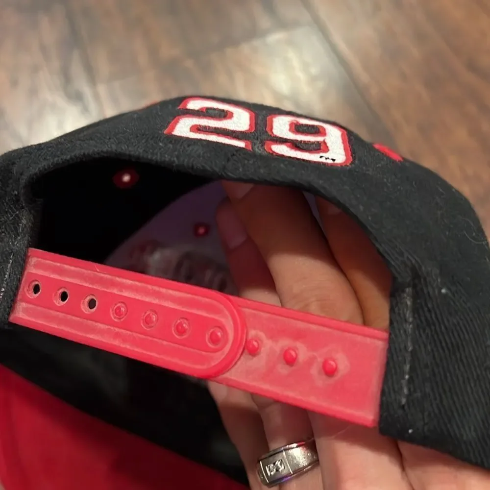 VTG 2001 ROOKIE OF THE YEAR Hat KEVIN HARVICK Hat NASCAR Snapback RCR Chase #29
